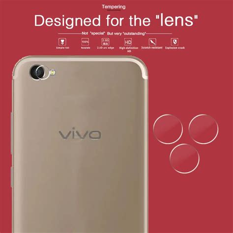 Camera Lens Protective Tempered Glass Film For Vivo X9L Clear Lens