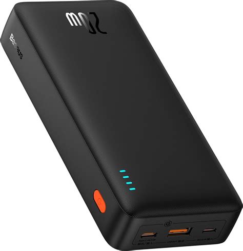 Baseus Cargador portátil de 20 W PD QC Power Bank de carga rápida