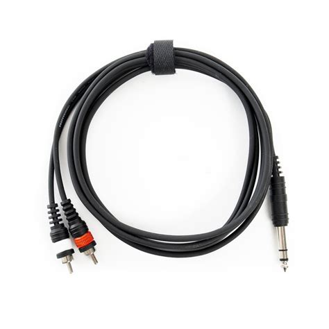 MUSIC STORE Insert Cable Jack/RCA 2 m 2x RCA To Stereo Jack | MUSIC ...