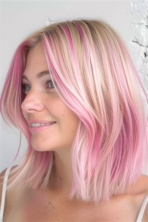 31 Fresh Pink Hair Color Ideas To Shake Up Your Style In 2024 Pink Blonde Hair Pink Hair Dye