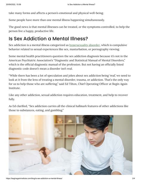 Ppt Is Sex Addiction A Mental Illness Powerpoint Presentation Free Download Id 11620195