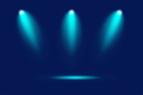 Dark blue stage lights 1235344 Vector Art at Vecteezy