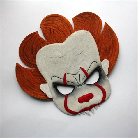 PENNYWISE MASK Pennywise the clown Pennywise clown | Etsy | Pennywise ...