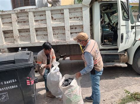 En Segunda Jornada De Descacharramiento En Tuxtla Se Recolectaron Cerca