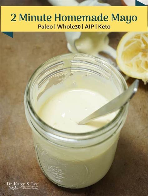 2 Minute Homemade Mayo Paleo Whole30 Keto Aip Artofit