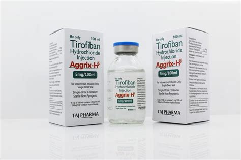 Tirofiban Hydrochloride I V Injection Mg Ml