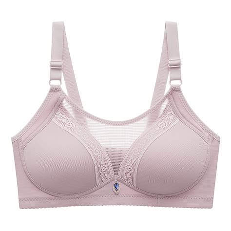 Youmylove Bra Women Wireless French Underwear Sexy Big Open Back