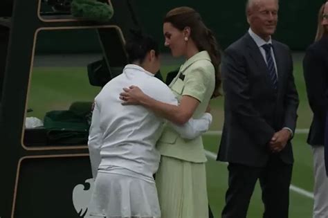 Kate Middleton Spotted Comforting Emotional Wimbledon Runner Up As Ons