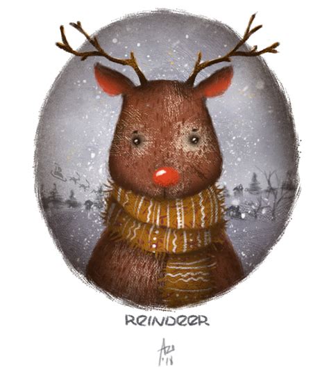 Winter Characters :: Behance