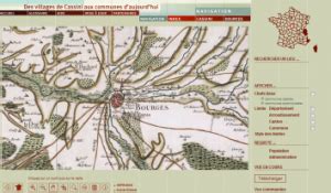 les cartes de cassini