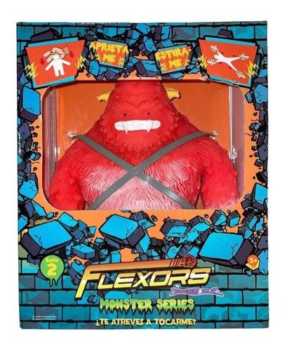 Juguete Flexors Monster Series 2 Figura Strech Maxi Rubigor Meses Sin