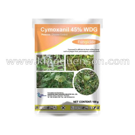 Cymoxanil Fungicide 98 TC 45 WDG 20 SC Manufacturer Supplier