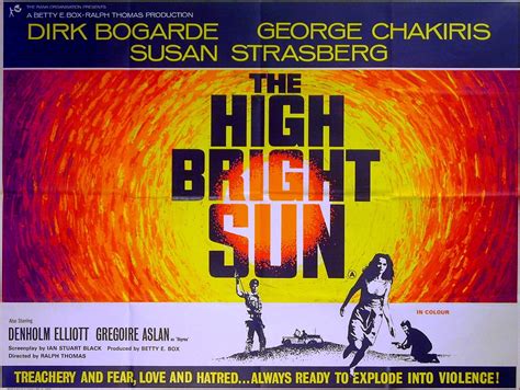 High Bright Sun British Eric Pulford Quad Poster