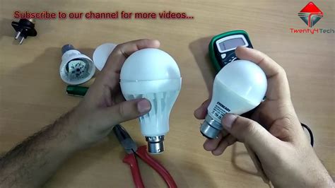 Led Bulb Repair In Hindi How To Repair Led Bulb At Home Youtube