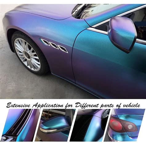 Mo Finance Vinyl Frog Chameleon Vinyl Wrap Matte Metallic Vehicle