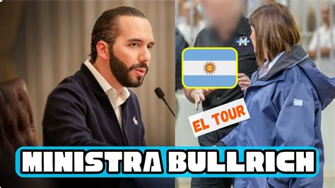 Presidente Nayib Bukele Recibe A La Ministra Argentina Patricia