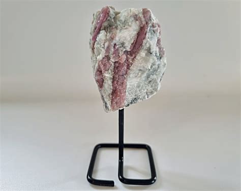 Chakras Reiki Rough Pink Tourmaline On Stand Was Listed For R299 00