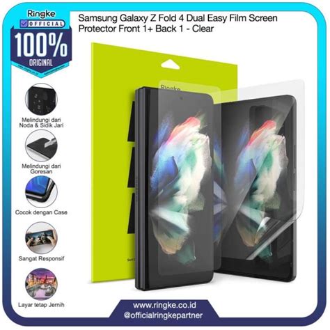 Promo Ringke Galaxy Z Fold Dual Easy Film Screen Front Back Protector