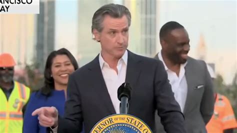 Californias Governor Gavin Newsom Admits To Cleaning Up San Francisco