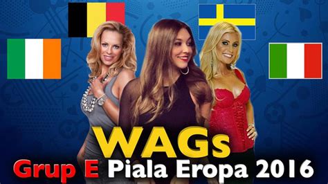 Deretan Wags Cantik Di Grup E Piala Eropa Video Bola