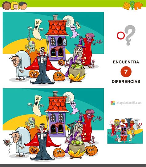 7 Diferencias Para Imprimir Adultos Encuentra Las Diferencias Un