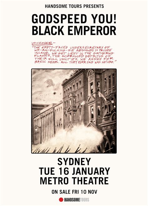 GODSPEED YOU! BLACK EMPERORHandsome Tours