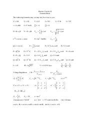 Electric Circuits II: Formulas for Voltage, Current, and Power | Course ...