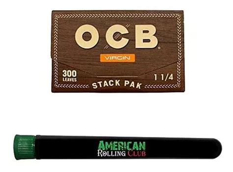 Tubo Y O Papel Para Armar Ocb 300 S Virgin Cigarette Rolling MercadoLibre