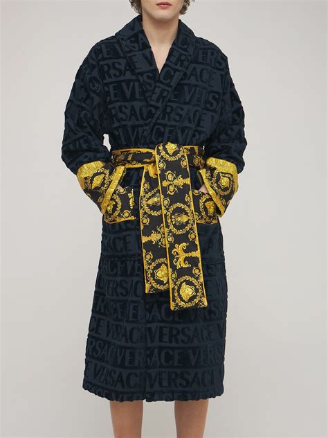 Versace Barocco And Robe Bathrobe Versace