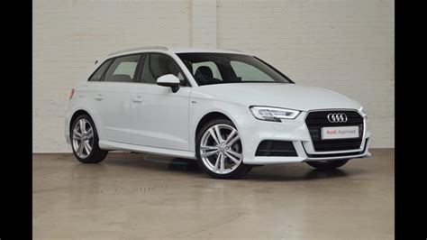 Ky17huj Audi A3 Tdi S Line White 2017 Slough Audi Youtube