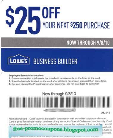 Printable Coupons 2021 Lowes Coupons