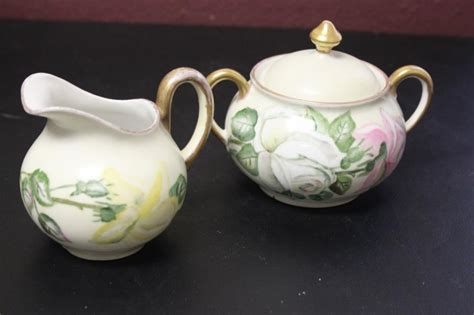 A Set Of Creamer And Sugar By Bavaria