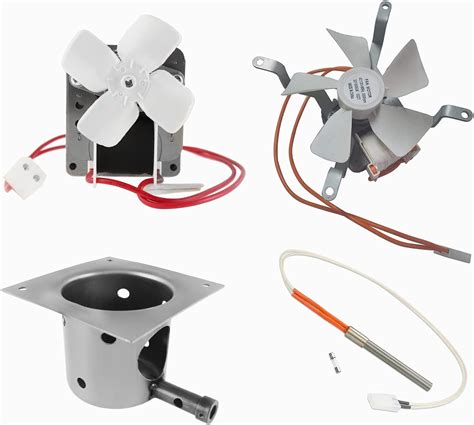 Replacement Auger Motor Grill Induction Fan Fire Burn Pot And Hot Rod Ignitor Kit For Pit Boss