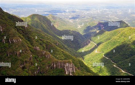 Serra Do Rio Do Rastro Santa Catarina Brazil January 6 2020 View