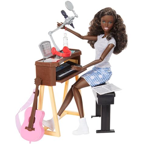 Barbie Careers Musician Doll Playset Brunette Walmart