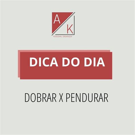 Dobrar X Pendurar