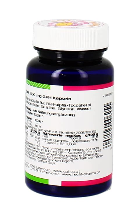 Nachtkerzenöl 500 mg GPH Kapseln HECHT Pharma GmbH