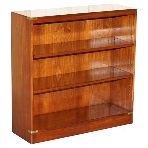 REH KENNEDY HARRODS LONDON SOLID HARDWOOD CAMPAIGN DWARF LiBRARY