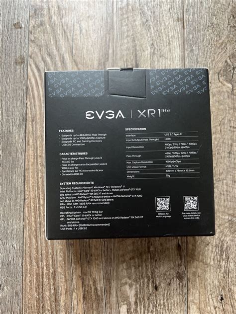 EVGA XR1 Lite Capture Card Certified For OBS USB 3 0 4K Pass Through