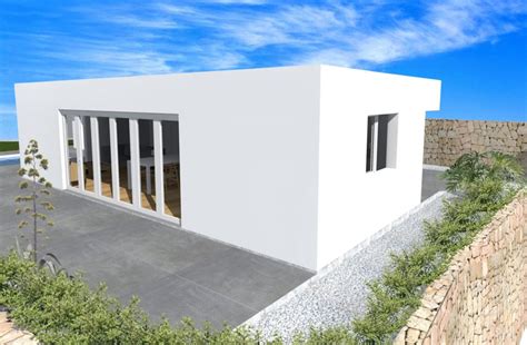 Vivienda Unifamiliar En La Zarza Fania Sur De Tenerife Steel Frame