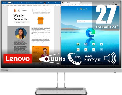 Lenovo L I X Px Ms Monitor Niskie Ceny I Opinie W