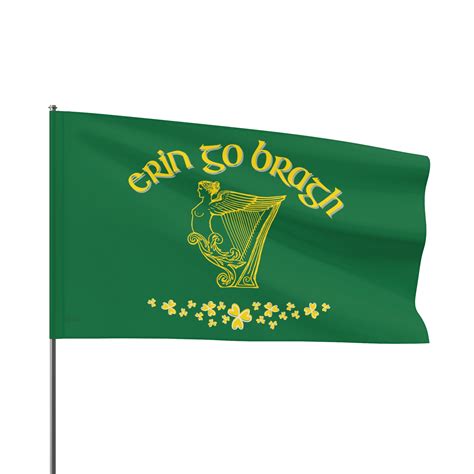 Erin Go Bragh Flag, Erin Go Bragh Tee, Erin Go Bragh Shirt, St Patrick ...