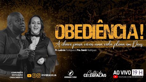 Obediência A Chave para Viver uma Vida Plena em Deus Culto de Ceia