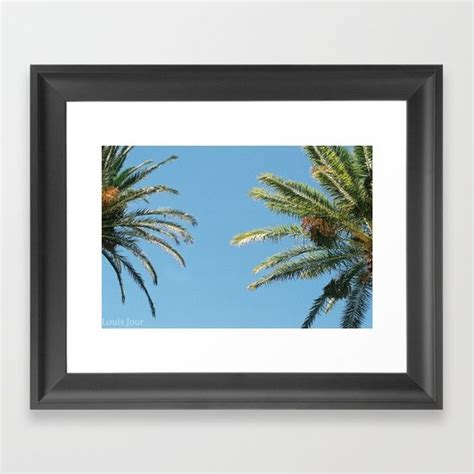 Palm Trees Framed Art Print