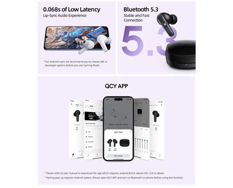 QCY T13X ( T13 Pro )-White | QCY Bangladesh