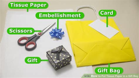 How To Put Tissue Paper In A Gift Bag 15 Steps With Pictures