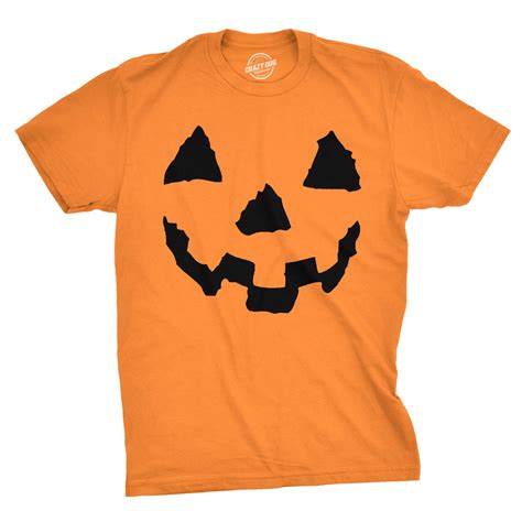 Pumpkin T Shirt Mens Halloween T Shirt Pumpkin Tee Etsy