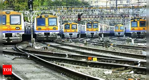 Train Services To Be Affected On Sunday Due To Mega Block Mumbai News