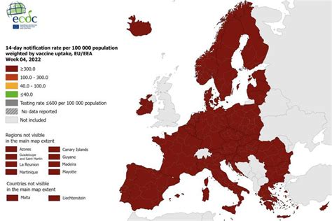 Covid Oggi Rosso Scuro Per Tutta Italia E Europa Mappa Ecdc