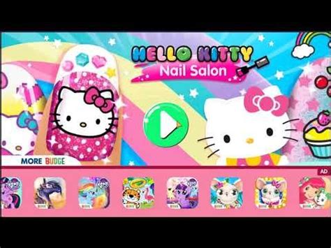 Game for Kids Hello Kitty Game for Kids hello Kitty Nail salon Game for ...